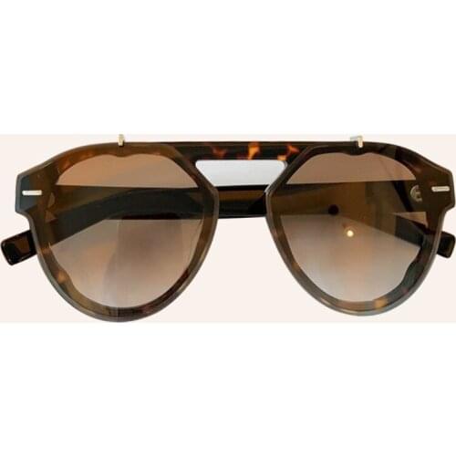 2020 Vintage Round Sunglasses Women Men Luxury Brand Mirror Rimless Sunglasses UV400 oculos