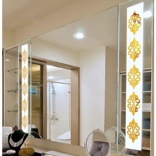 10pcs Self-adhesive Tiles 3D Mirror Wall Stickers Wall Decal Home Decoration Living Room Balcony Posters