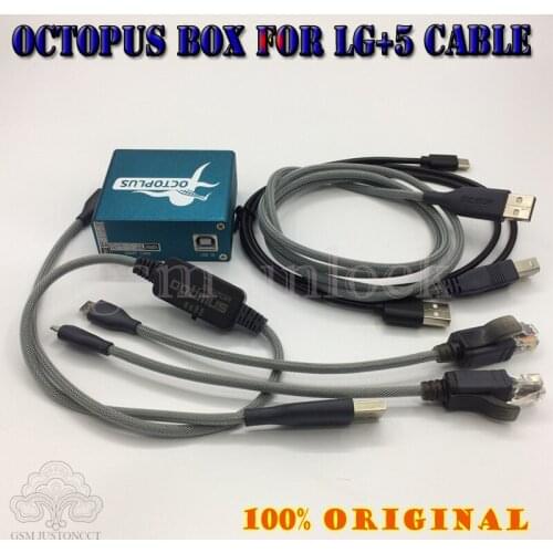 Gsmjustoncct Octopus box + 5 cables for LG repair IMEI UNLOCK flash