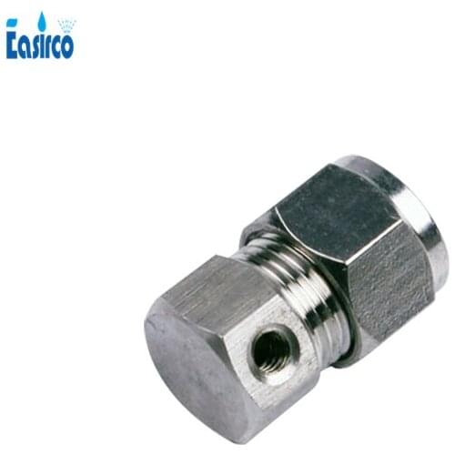 Easirco (5pcs/pack)3/8" stainless steel compression End cap connector for mist cooling system