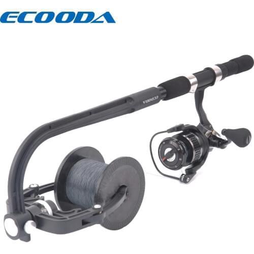 ECOODA Fishing Line Spooler Winder Portable Reel Spool Spooling Station System for Spinning or Baitcasting Fishing Reel Line