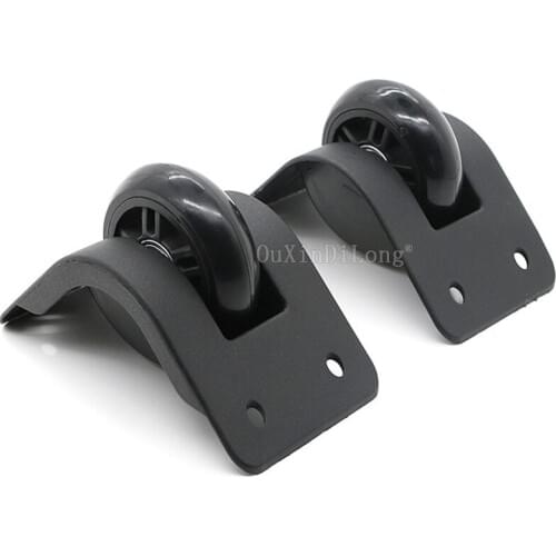 Brand New 1Pair Travel Luggage Suitcase Wheels Casters Trolley Luggage Suitcase Directional Wheels Runners Repair Parts