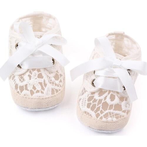 2019 Autumn Kid Baby First Walkers Shoes Infant Toddler Shoes Girls Casual Hollow Shoes Soft Bottom Non-slip Princess Shoes