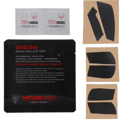 Original Hotline Games Mouse Skates Side Stickers for logitech G403 G603 G703 Mouse Sweat Resistant Pads Anti-slip Tape