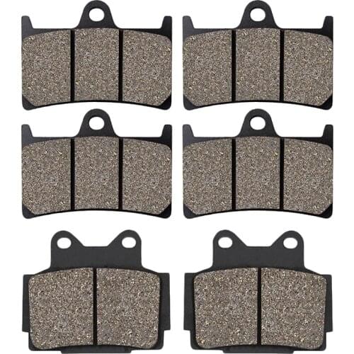 Motorcycle Front and Rear Brake Pads for YAMAHA TZR250 TZR250R 1989-1994 FZS600 Fazer 600 1998-2003 FZR400 RR TZR125 R