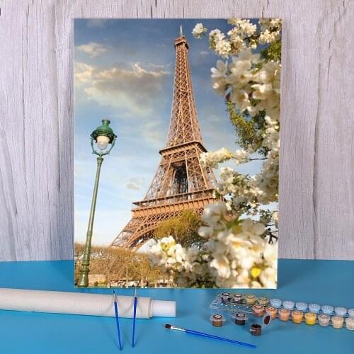 Scenery Landscape Painting By Numbers Set Oil Paints 50*70 Painting On Canvas Decorative Paintings Crafts For Wholesale