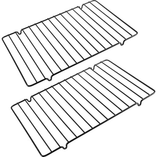 Rectangular Cooling Grid Baking Thick Wire Rack Cake Even Cooling Rack Set Anti-Rust, For Cakes, Biscuits, Desserts-ABUX