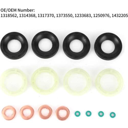 Diesel Injector Sealing Washer O-Ring 1314368 Replacement Fit for Citroen Berlingo C2 C3 C4