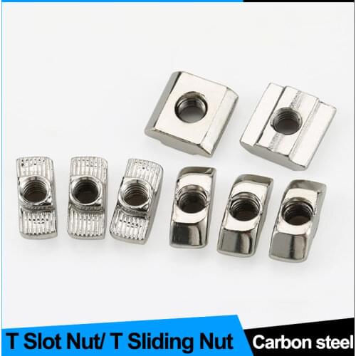 Elastic Nut Shrapnel Steel Ball Nuts Profile Fittings Semicircular Spring Nut Slot T-nut Sliding T Nut Roll-in For 3D Printing