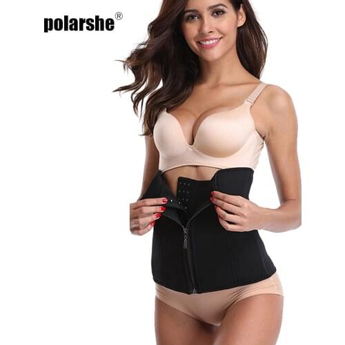 Waist trainer Neoprene Sweat Body Shaper Abdominal Trainer Corset Fat Burning Sports Girdles Tummy Control Shapewear Straps