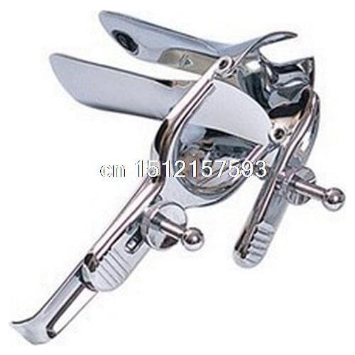 Vaginal Speculum Medical Stainless Steel Instruments Genitals Sexy Peep Mirror Colpectasia Device Styling Tools Enlarge Dilator