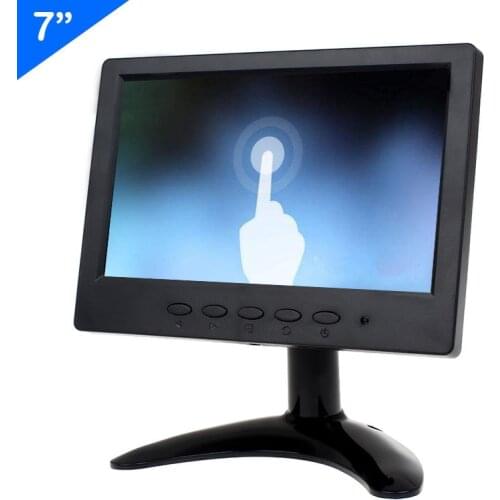 ZHIXIANDA Factory Price 7 Inch IPS 1024x600 TFT LCD Screen With HDMI VGA BNC USB Input Touch Monitor