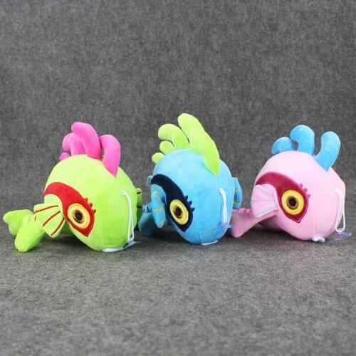 16cm 3Styles Hot Game Lovely Murloc Plush Doll Toys Soft Stuffed Animals Plush with Sucker Collectible Gifts for Kids