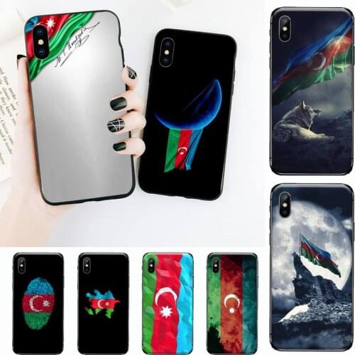 Azerbaijan buta flag Phone Case for iPhone 11 12 mini pro XS MAX 8 7 6 6S Plus X 5S SE 2020 XR