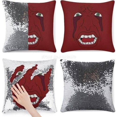 Behelit Sequin Pillowcase Throw Pillow Case 40cmX40cm Berserk Behelit Anime Manga Fan Art Egg of The King Monsters