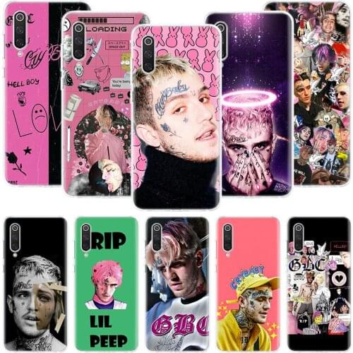 Lil Peep Singer Phone Case For Xiaomi Mi Note 10 11 9 8 10T 9T CC9 A1 A2 A3 5X 6X Pocophone F1 X3 F2 Pro Lite Coque Cover