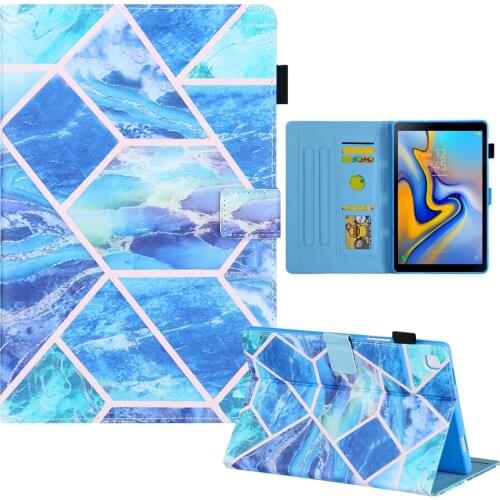 For Samsung Galaxy Tab A 10.1 2019 case SM-T510 SM-T515 Folding Stand Leather Tablet Cover For Samsung T500 T290 T307 capa Funda