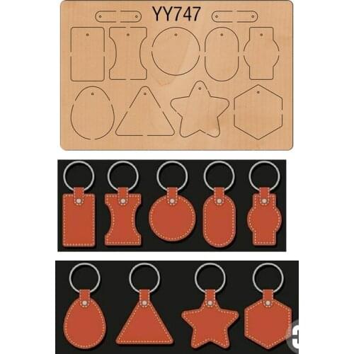 A variety of key chain knife mold wood moldYY747Is Compatible with Most Manual Die Cut