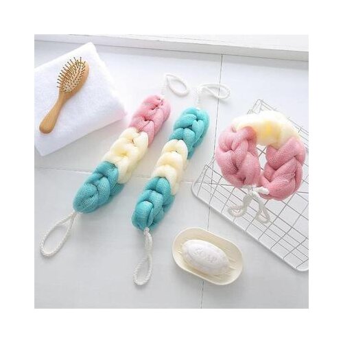 Bath Shower Sponge Body Scrubber Exfoliator Washing Pad bathroom accessories Lightweight, Durable