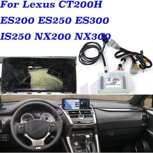 Liislee Reversing Camera Interface Back Up Original Monitor Upgrade For Lexus CT200H ES200 ES250 ES300 IS250 NX200 NX300