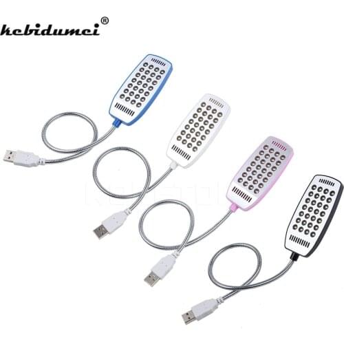 Kebidumei Newest Flexible Bright Mini 28 LED USB Light Lamp for Notebook PC