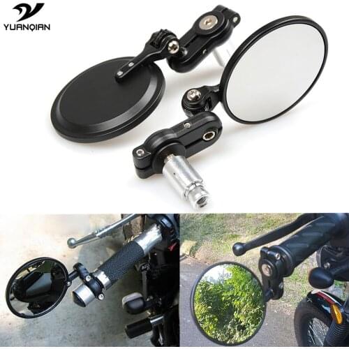 Motorbike Parts Handlebar Ends Motorcycle Mirror Side Mirror For Yamaha FZ6N FZS1000 FZ1 FZ6 Fazer 600 FZ8 TDM 850 900 MT09 XMAX