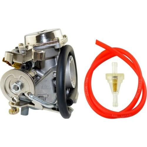 Motorcycle Red Oil Tube & Gasoline Filter & Carburetor Kit For YAMAHA XV240 XVS250 XV250 XV125 XVS125 Virago Drag Star Route 66