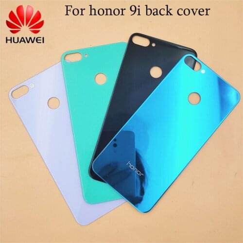 Original Huawei Honor8X 9i Battery Cover Back Glass Rear Door Housing Case Shell Replacement For Honor 8X 9N & Adhesive Stickers