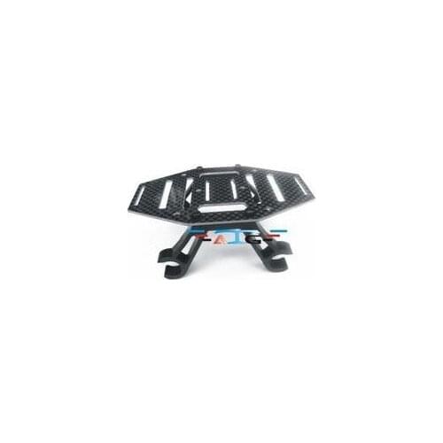 ATG Carbon Fiber Battery Plate Board+ Hook Mount Kit For Quad HexCopter
