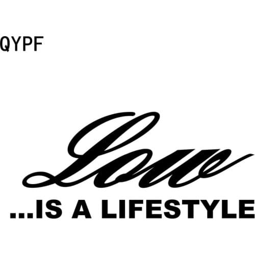 QYPF 15CM*6.5CM Low Is A Lifestyle Interesting Vinyl Car Sticker Decal Black Silver High-quality Graphical C15-1889