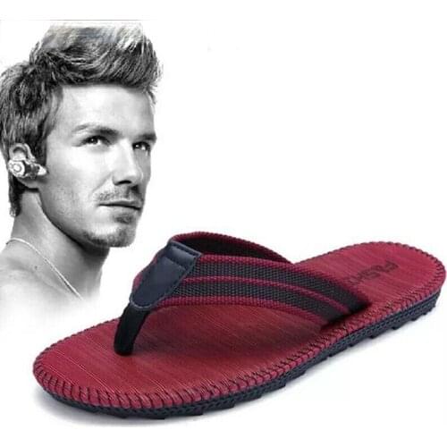 Summer Couple Men and Women Models Flip Flops Outdoor Beach Slippers Mens Sandals Flip Flops Mens Home Shoes