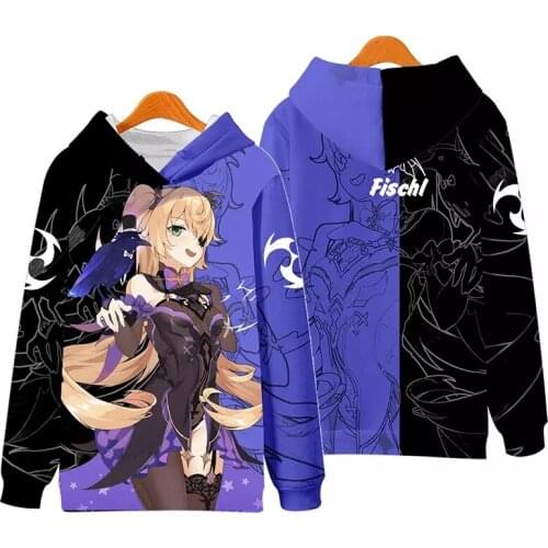 Genshin Impact Game 3D Printed men/womens Hoodie Sweatshirt Harajuku Streetwear Pullover Streetwear hoodies Oversized 4XL