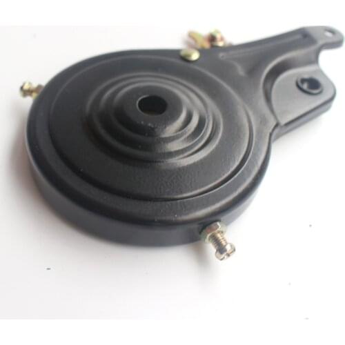Electric Bike Drum Brake Aluminum Alloy Bicycle Scooter Lock Brake Assembly Metric Thread Rear Axle Shaft Cycling Accessories