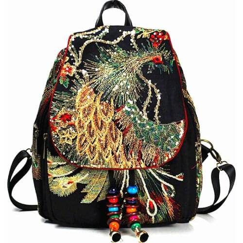 Wbwfajk Women's Backpacks With Sequins