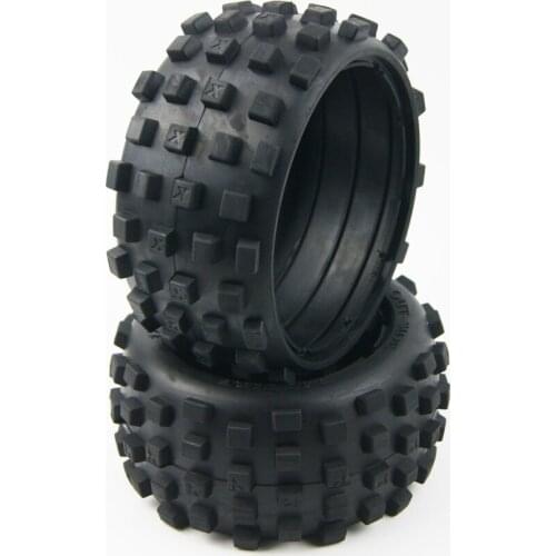 Rear Knobby Off Road Tire For Hpi Rovan Km Baja 5b
