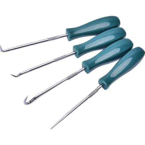 1Set/4Pcs 135mm Car Auto Vehicle Oil Seal Screwdrivers Set O-Ring Seal Gasket Puller Remover Pick Hooks Tools