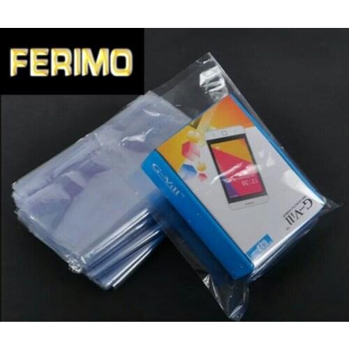100Pcs 4.7*7Inch ( 12*18cm ) Soft Transparent Blow Molding PVC Heat Shrinkable Bags Film Wrap Cosmetic Wrap Materials Storage