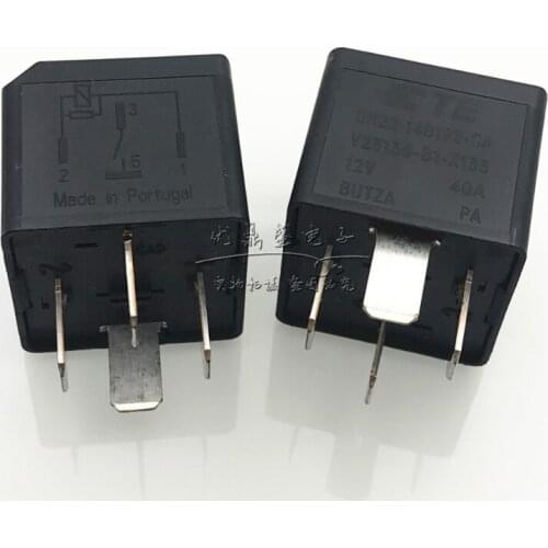 2PCS For Jaguar Land Rover 4pin 12V car air conditioning fan near and high beam relay V23136-B1-X133