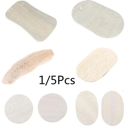 5/1Pcs/lot Loofah Dish Pad Natural Anti-oil Kitchen Loofah Sponge Scrubber Dish Bowl Cleaning Brush
