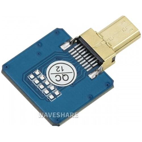 DIY HDMI Cable: Straight Micro HDMI Plug Adapter