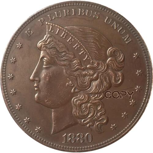 1880 United States $1 Dollar coins COPY Type 1