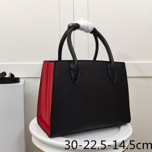 Leather large-capacity handbags fashion handbags ladies shopping bags