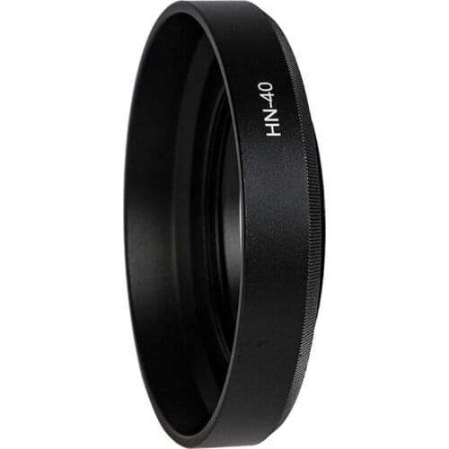 P82F Screw-on Lens Hood for -Nikon Z DX, 16-50mm f / 3.5-6.3 VR Lenses, Replacement HN-40 Lens Protector