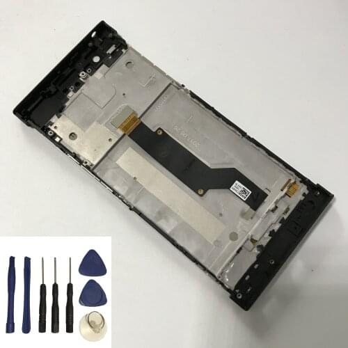 For XA1 XA 1 G3116 G3121 G3123 G3125 Touch Screen Digitizer + LCD Display Monitor Assembly With Frame + Free Tools