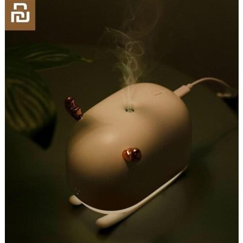 YoupinSOTHING 260ML Deer Humidifier Light USB Home Air Humidifier Air Purifier Atmosphere Night Light Office Home