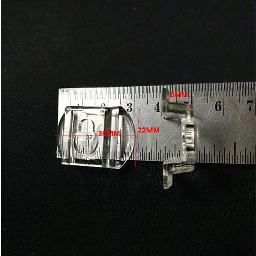 200PC High quality Transparnent Acrylic Plastic Gourd shape Wall Mount Photo Picture Frame Hook Frame Hanging hooks clips30*22mm