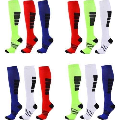 3 Pcs Compression Stocking Socks Running Sports Stockings 30Mmhg Men Women Soccer Marathon Cycling Football Varicose Veins Socks