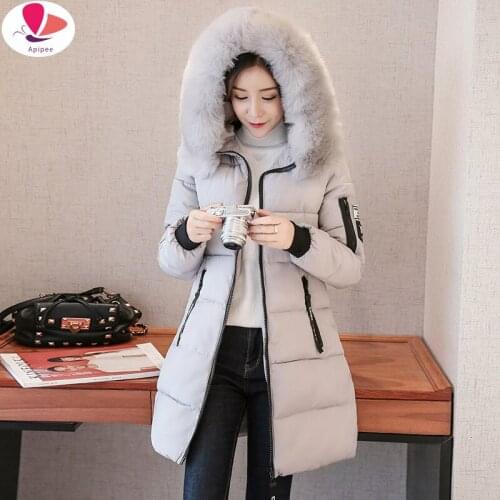 Apipee Women's Parkas With Fur