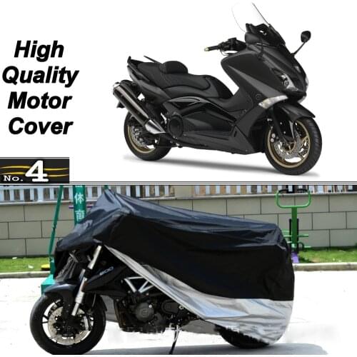 MotorCycle Cover For Yamaha TMAX WaterProof UV Sun Dust / Rain Protector Cover Made of Polyester Taffeta