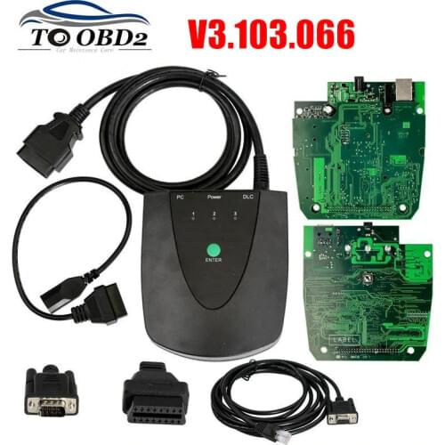 Newest V3.103.066 For Honda HDS HIM Diagnostic Tool with Double Board HDS HIM with Z-TEK USB1.1 To RS232 Convert Connector
